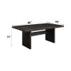 ACME Jaramillo Dining Table, Black Finish DN02695